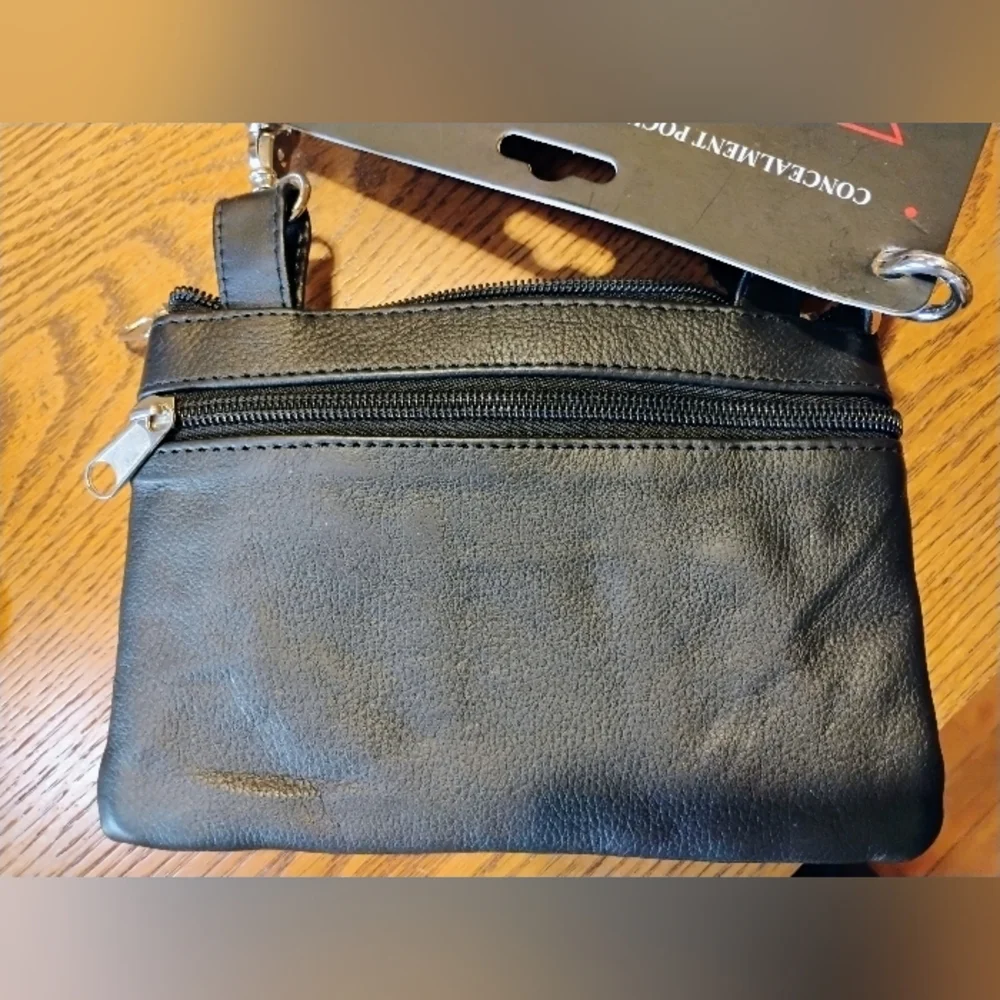 UNIK, NEW Clip On Leather Bag, Or Shoulder Strap.